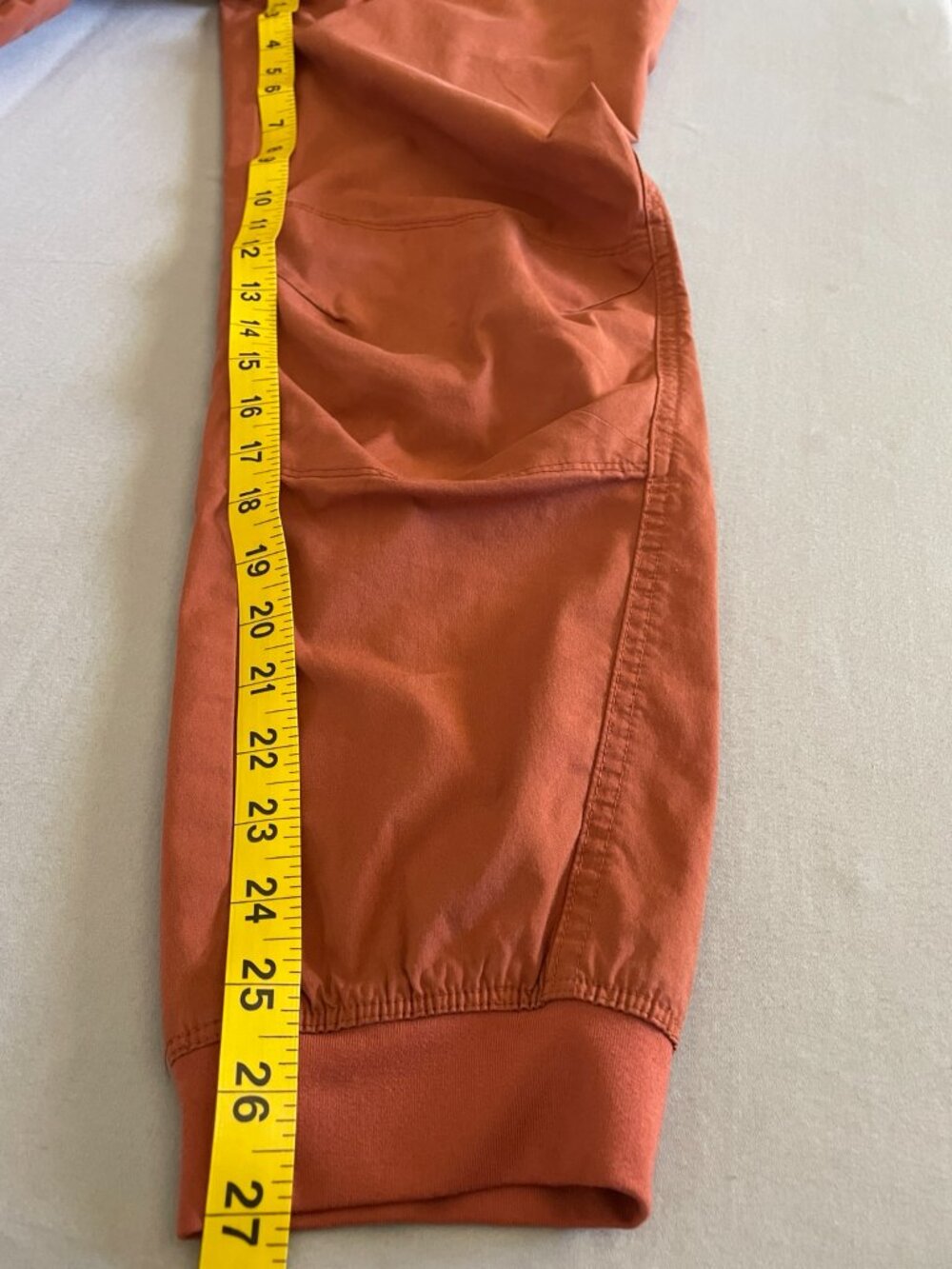 prAna Kanab Climbing Hiking Jogger Pants Patina Red Women’s Small - Picture 10 of 12